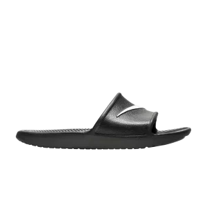 Nike Kawa Slide GS 'Black White' Black/White BQ6831 001