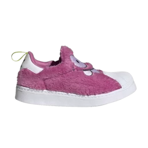 adidas Kevin Lyons x Superstar 360 J 'Monster Face' Sneakers Clear Pink/Shadow Navy/Cloud White GW3307