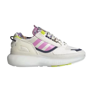 adidas Kevin Lyons x ZX 5000 Boost J 'Monster' Sneakers Chalk White/Semi-Sunny Yellow/Cloud White GY0785