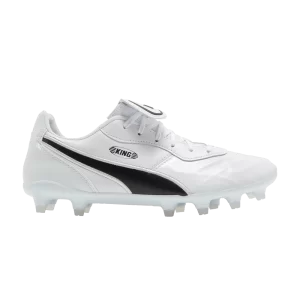 Puma King Top FG 'White' Sneakers White/Black/White 105607 02