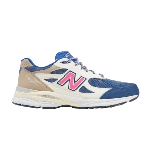 New Balance Kith x 990v3 Made In USA 'Daytona 'Sneakers Navy/Sail/Pink/Brown/Blue M990KH3