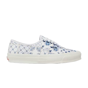 Vans Kith x OG Authentic LX 'Azulejo Tile 'Sneakers White VN0A4BV9WHT