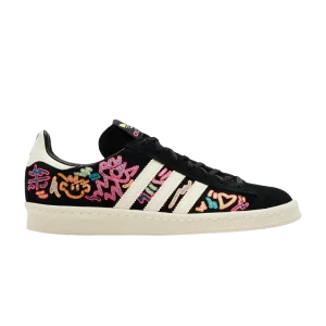 Kris Andrew Small x adidas Campus 80s 'Pride' Sneakers White color/Black color/White color GX6390