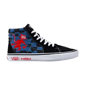 Vans Krooked x Skate Sk8-Hi 'Natas For Ray Barbee 'Sneakers Black VN0A5FCCAPG