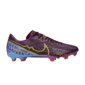 Nike Kylian Mbappé x Zoom Mercurial Vapor 15 Academy MG 'Dark Beetroot' Dark Beet/University Blue/Vivid Violet/Deep Metallic Gold DV0707 694