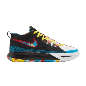 Nike Kyrie Flytrap 6 SE GS 'Black Multi-Color' Black/White/Tur Yellow/University Red FD0215 001