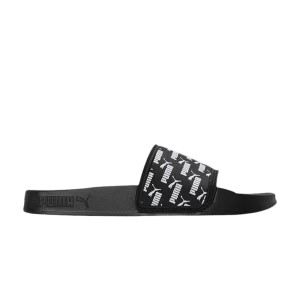 Puma Leadcat 2.0 Shower Slide 'Allover Print' Black/White 388284 01