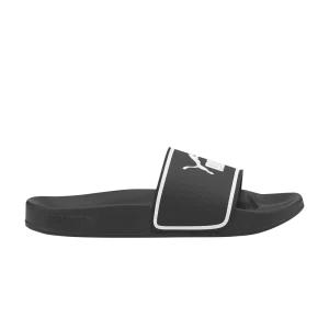 Puma Leadcat 2.0 Slide Little Kid 'Black White' Black/White 384435 01