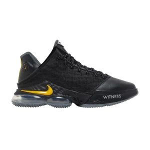 Nike LeBron 19 Low 'Witness' Black/University Gold/Smoke Gray DH1270 002