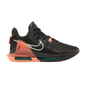 Nike LeBron Witness 6 'Black Sequoia Crimson Pulse' Black/Sequoia/Pulse Crimson/Metallic Silver CZ4052 001