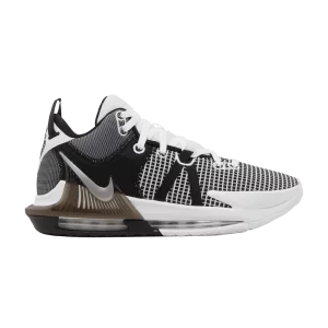 Nike LeBron Witness 7 'White Black' White/Black/Metallic Silver DM1123 100