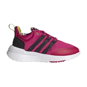 adidas LEGO x Racer TR J 'Real Magenta' sneakers True Purple/Black/Semi-Sun Green GW0918