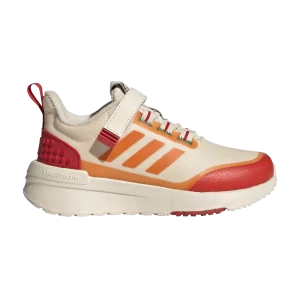 adidas LEGO x Racer TR Little Kid 'Ecru Tint Bahia Orange' Sneakers Ecru/Orange bay/Red GW4000