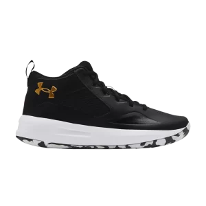 Under Armor Lockdown 5 'Black White' Sneakers Black/White 3023949 003