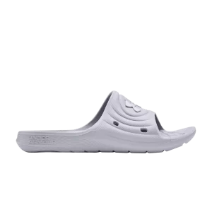 Under Armor Locker 4 Slide GS 'Mod Grey' Mod Grey/White 3023787 100