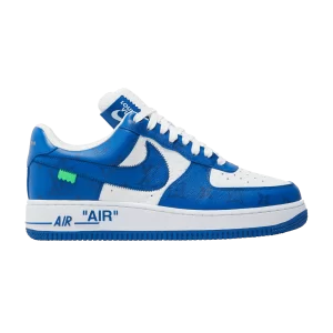 Nike Louis Vuitton x Air Force 1 Low 'White Team Royal' Sneakers White/Team Royal 1A9V WHITE ROYAL