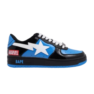 Marvel x Wmns Bapesta 'Venom' Sneakers Black 1I73291915 BLK