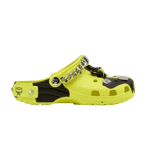 Crocs MCM x Classic Clog 2 'Yellow Camo' Sneakers Tennis ball green/black 208077 73O