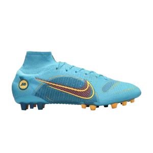 Nike Mercurial Superfly 8 Elite AG 'Blueprint Pack' Chlorine blue/Marina/Laser orange DJ2841 484