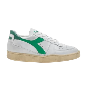 Sneakers Diadora Mi Basket Low Used 'White Verdant Green 'White/Green color 201 179043 C6834