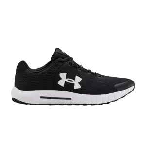 Under Armor Micro G Pursuit BP 'Black White' Sneakers Black/White 3021953 001