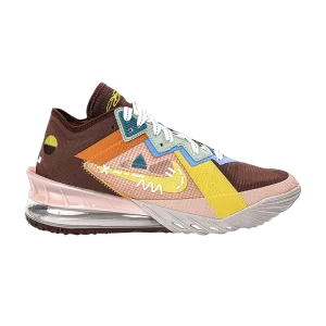 Nike Mimi Plange x LeBron 18 Low 'Mad King' Bronze Eclipse/Light Voltage Yellow 2 DR6114 200