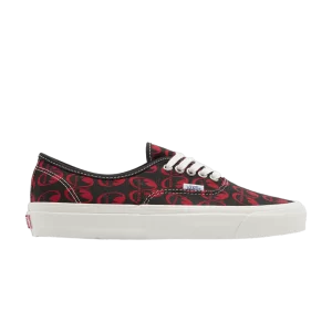 Vans Mooneyes x Authentic 44 DX 'Anaheim Factory – Black Red 'Sneakers Black/Red VN0A5KX4AVO