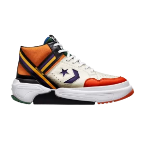 Converse NBA x Weapon CX Mid '75th Anniversary' Sneakers Egret/Bold Mandarin/Yellow 172657C