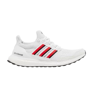 adidas NCAA x UltraBoost 1.0 'Nebraska Cornhuskers' White cloud/Scarlet/Black color HQ5873