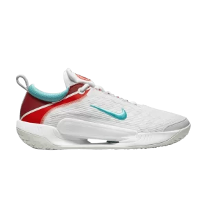 NikeCourt Zoom NXT 'White Habanero Red Washed Teal' White/Light Silver/Habanero Red/Washed Til DH0219 136