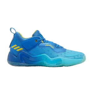 adidas Ninja x D.O.N sneakers Issue 3 'Time in – Blue Bright Cyan 'Blue/Yellow/Bright Blue GW3951