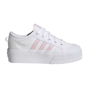 adidas Nizza Platform J 'White Clear Pink' Sneakers White Cloud/Pure Pink/White Cloud GY9976