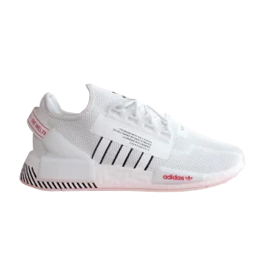 adidas NMD_R1 V2 'White Black Scarlet' JD Sports Exclusive Grey HQ6629