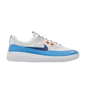 Nike Nyjah Free 2 SB 'White Dutch Blue' Dutch Blue/Sunset/Summit White/Navy BV2078 402