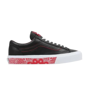 Vans OG Style 36 LX 'Bandana – Black Racing Red 'Black/Racing Red VN0A5FC3IZQ