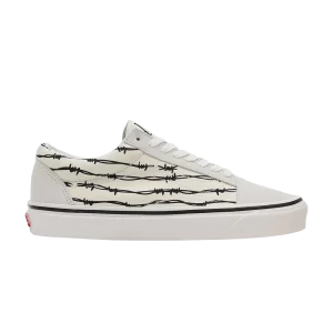 Vans Old Skool 36 DX 'Anaheim Factory – Barbed Wire 'Sneakers White/Black VN0A54F3AXF