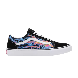 Vans Old Skool 'Electric Flame' Sneakers Black/True White VN0A5KRFB03