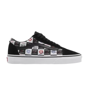 Vans Old Skool 'Love Letters' Sneakers Black/True White VN0A5JMIB0A