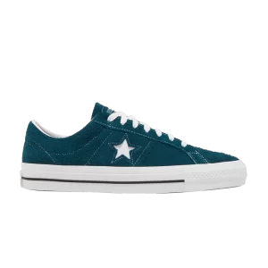 Converse One Star Pro Low 'Midnight Turquoise' Sneakers Midnight Turquoise/Black/White A03218C