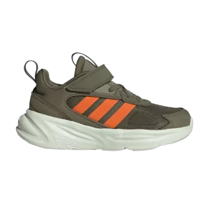 adidas Ozelle J 'Focus Olive Impact Orange' Sneakers Olive in Focus/Orange Influence/Linen Green GY7112