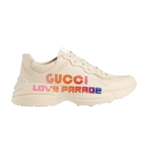 Pablo Delcielo x Gucci Rhyton 'Love Parade 'sneakers Ivory 703810 DRW00 9522