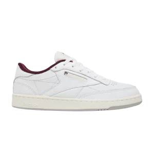 Reebok Packer Shoes x Club C 85 'Mismatched Panels' Shoes white/Chalk/Maroon HQ9063