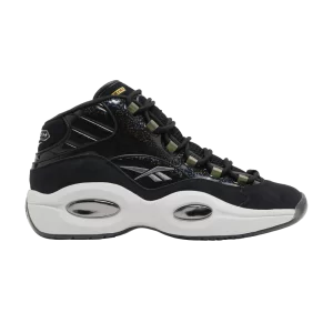 Reebok Panini x Question Mid 'Black Pulsar Prizm 'Sneakers Black/Pure Gray 6/Metallic Silver HQ4135