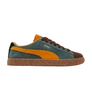 Puma Perks and Mini x Suede Vintage 'BIO/VERSE' sneakers Dark chocolate/Burnt olive/Orange brick/Balsam green 387036 01