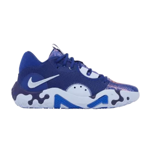 Nike PG 6 'Blue Paisley' Sneakers Hyper Royal/Deep Royal Blue/Bleached Coral/Light Seaworthy DC1974 400