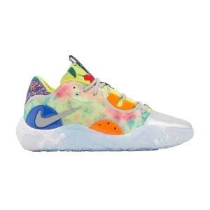 Nike PG 6 EP 'What The' Sneakers Opti Yellow/Total Orange/Hyper Royale/Metallic Silver DR8960 700