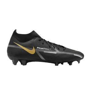 Nike Phantom GT2 Academy DF MG 'Black Metallic Gold' Black/Gold Metallic/Dark Grey/Dark Gray Metallic DC0797 007