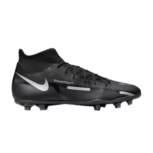 Nike Phantom GT2 Club DF MG 'Black Metallic Silver' Black/Dark Grey/Metallic Silver DC0819 007