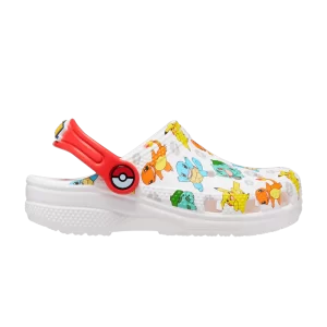 Crocs Pokémon x Classic Clog Kids 'Starters' Sneakers White/Multi 207739 94S