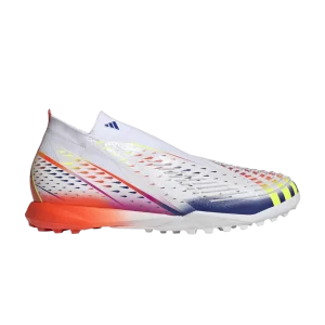 adidas Predator Edge.1 TF 'Al Rihla Pack – White 'Cloud White/Sunny Yellow/Power Blue GZ6101